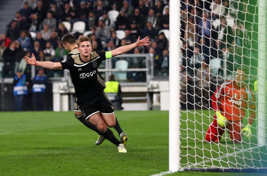 世俱杯参赛资格-尤文图斯客场逆转阿贾克斯,小组领先优势加大