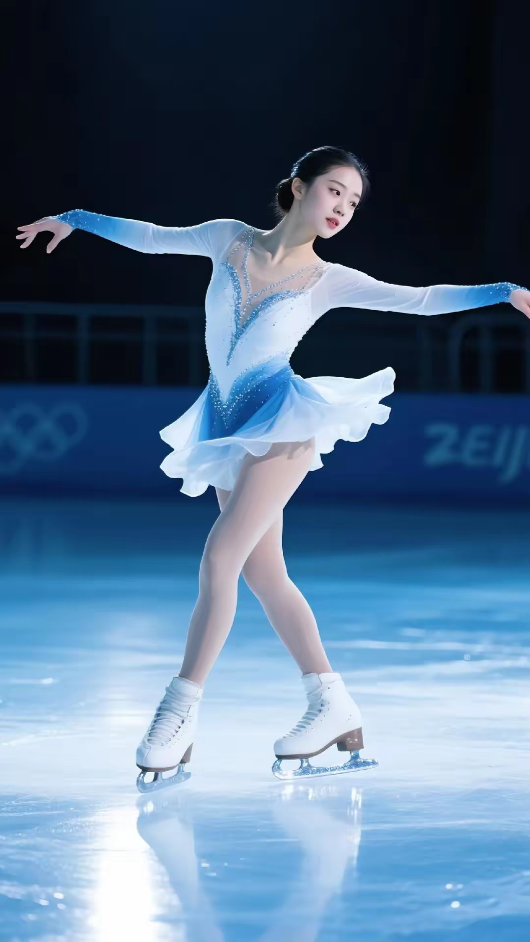 花样滑冰比赛,法国运动员优雅摘下冠军 花样滑冰比赛,法国运动员优雅摘下冠军