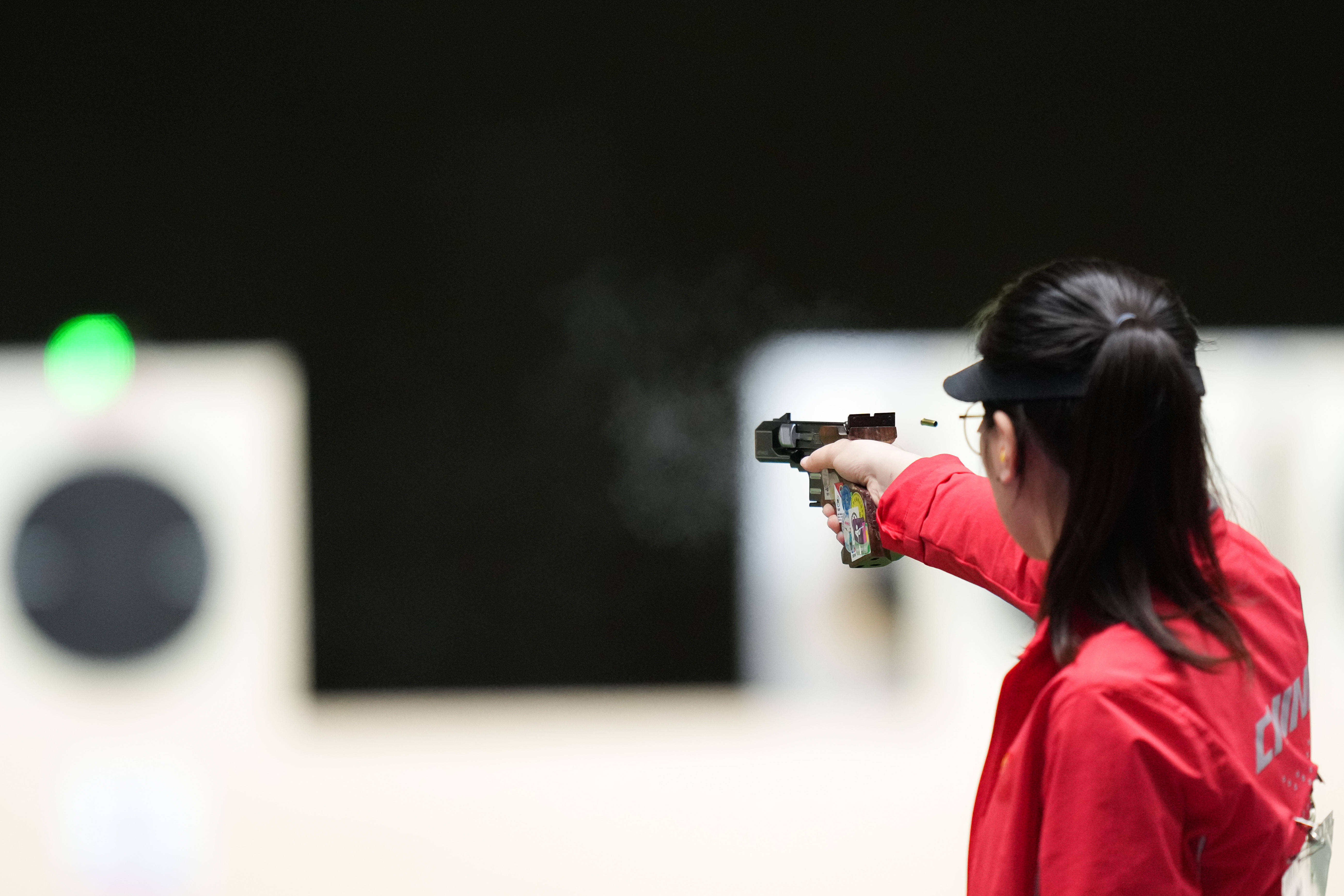 哥斯达黎加女子射击选手取得胜利 哥斯达黎加女子射击选手取得胜利