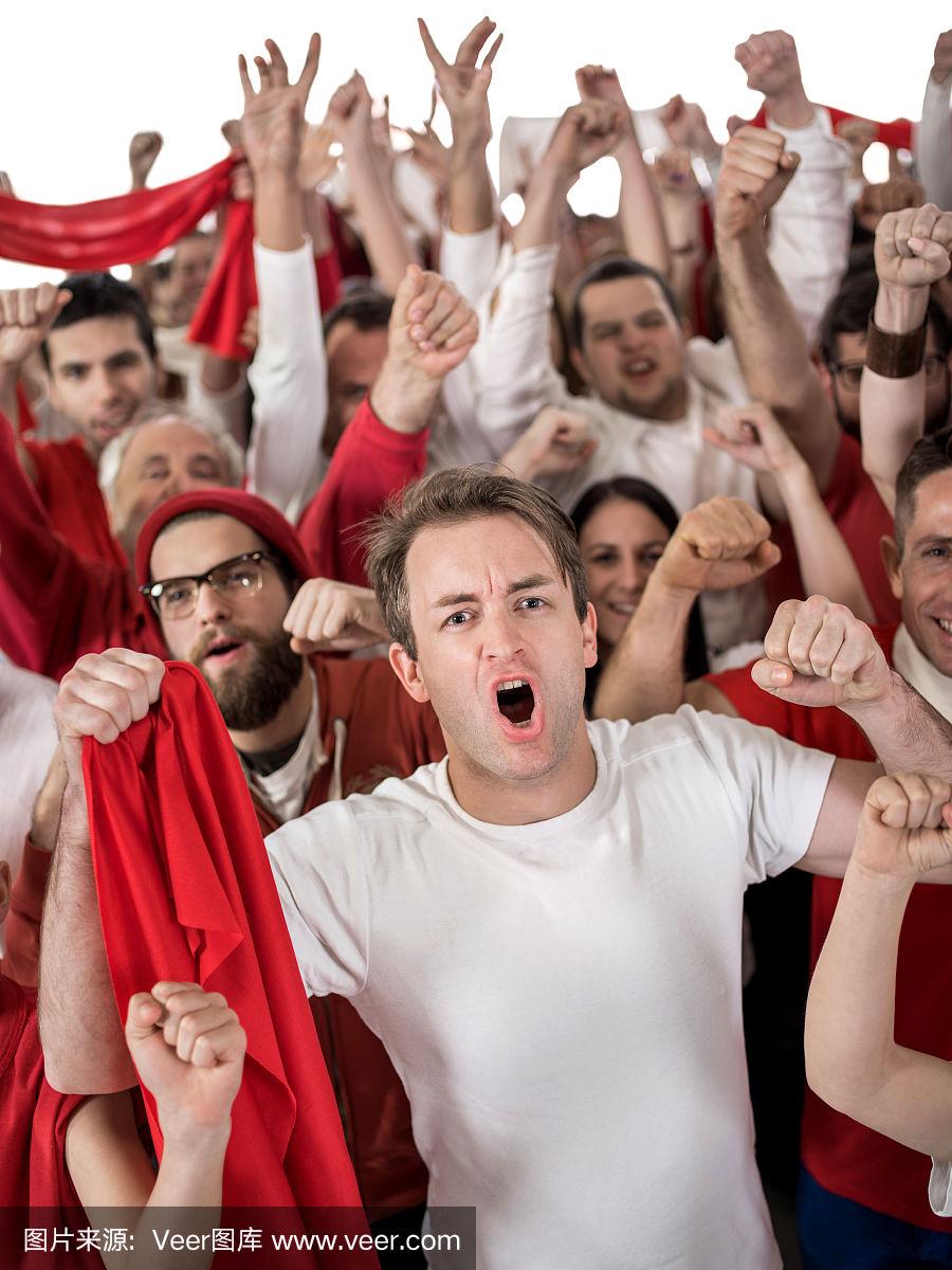 澳大利亚队取得胜利,球迷欢呼雀跃 澳大利亚队取得胜利,球迷欢呼雀跃