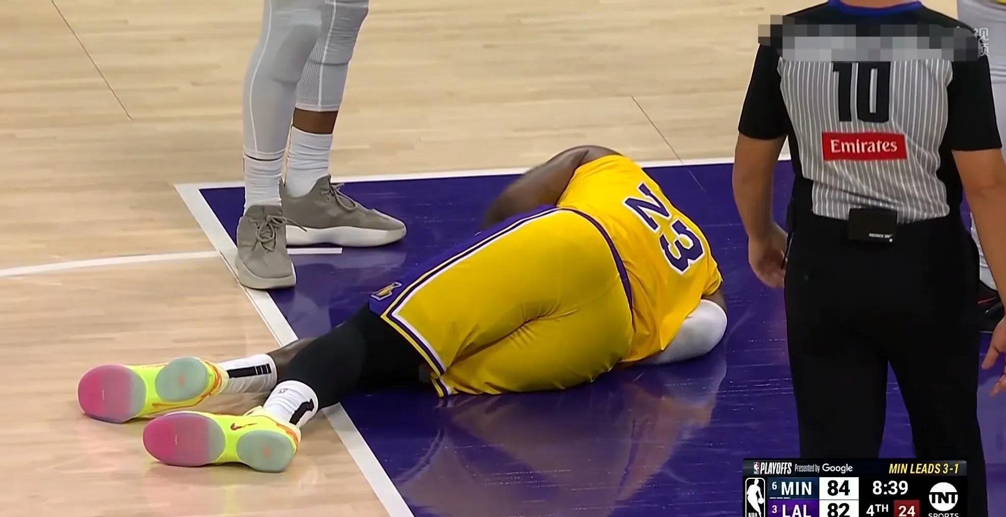 詹姆斯受伤退赛,湖人险胜国王 詹姆斯受伤退赛,湖人险胜国王